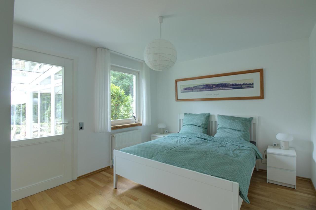 Haus Tapken Mit Meerblick Varel Esterno foto