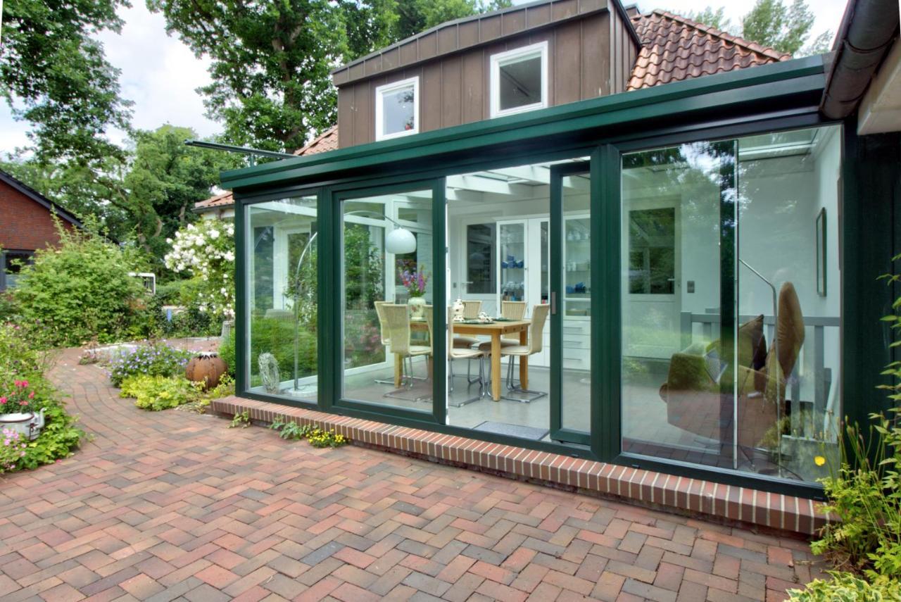 Haus Tapken Mit Meerblick Varel Esterno foto
