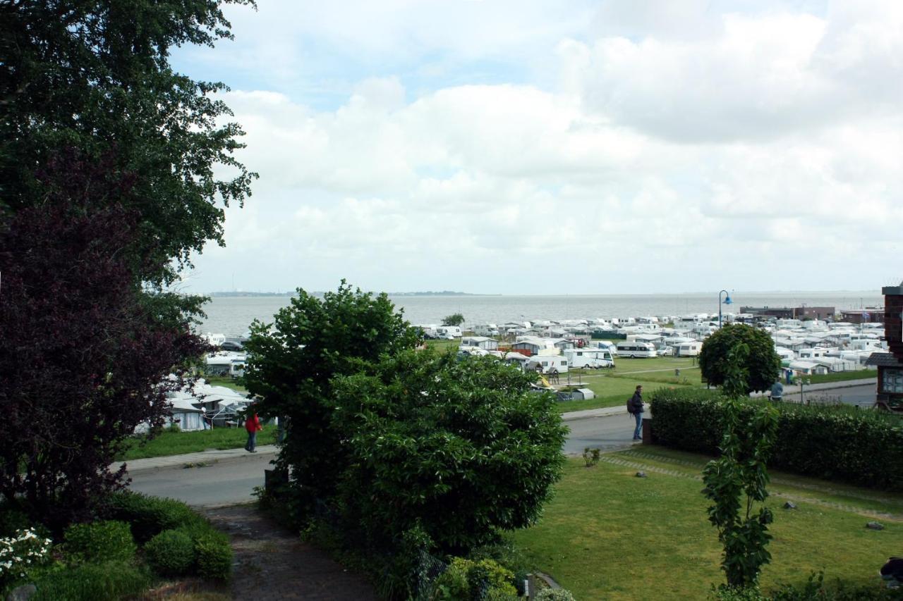 Haus Tapken Mit Meerblick Varel Esterno foto